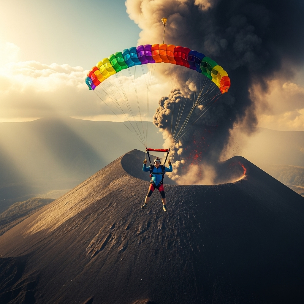 Volcano Parachute
