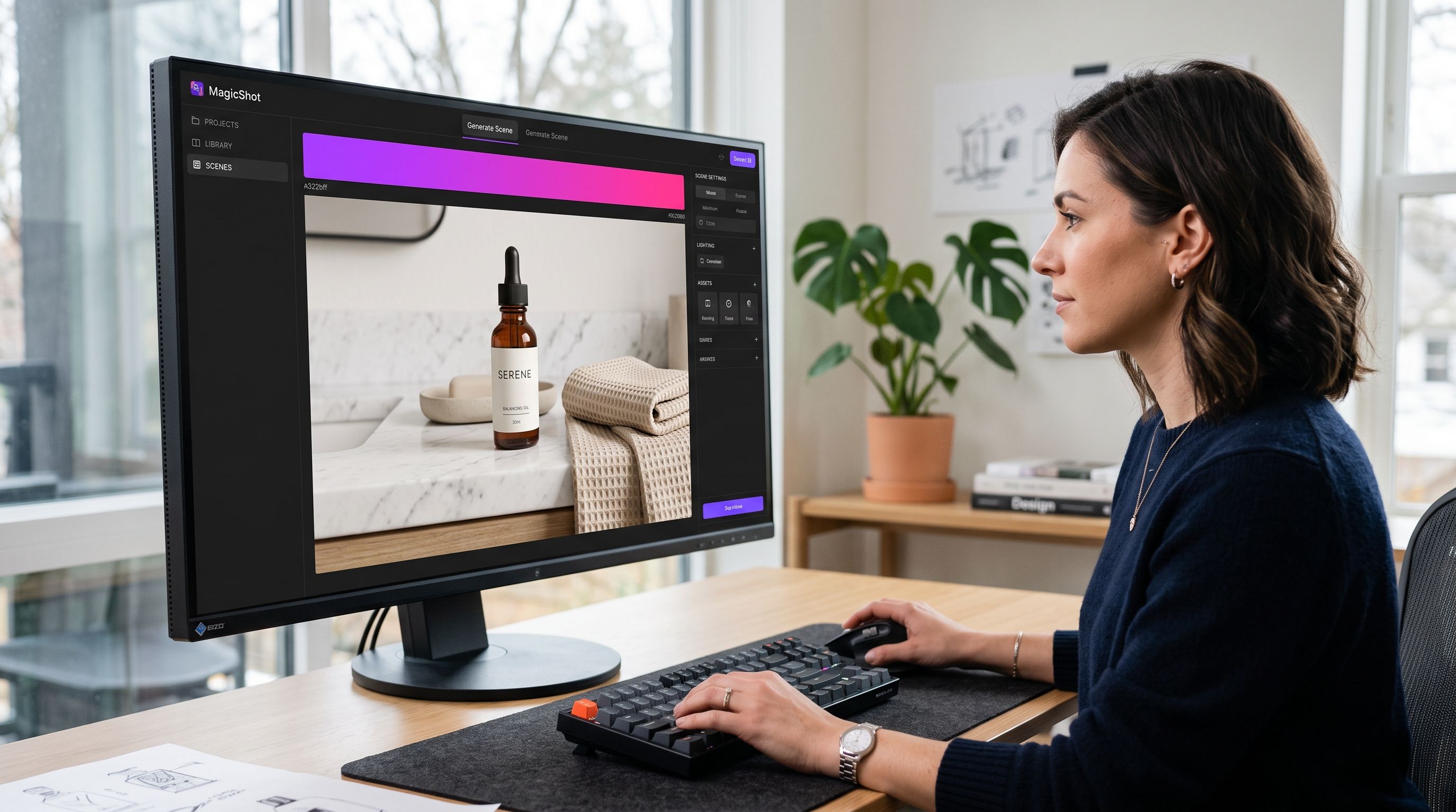 Prompting a label design generator so it doesn't waste your time