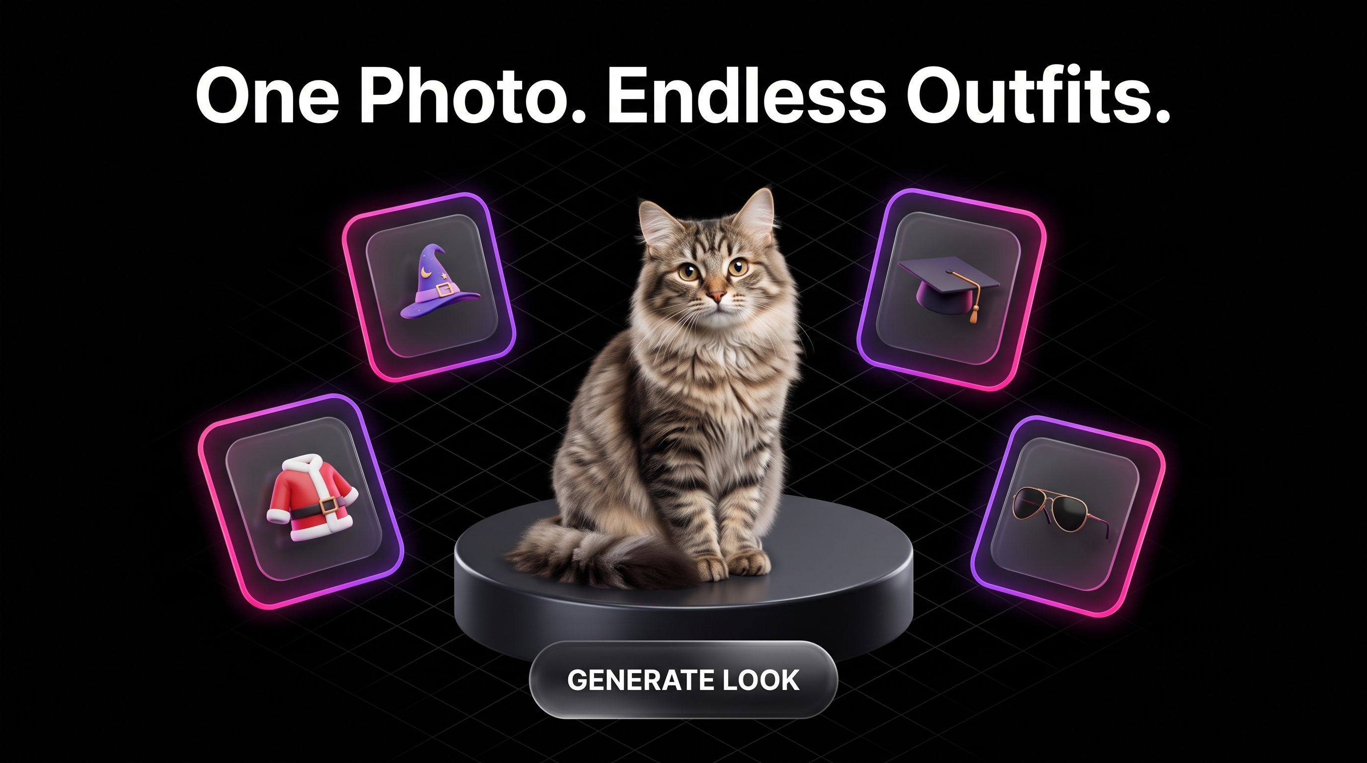 try in AI pet dress up
