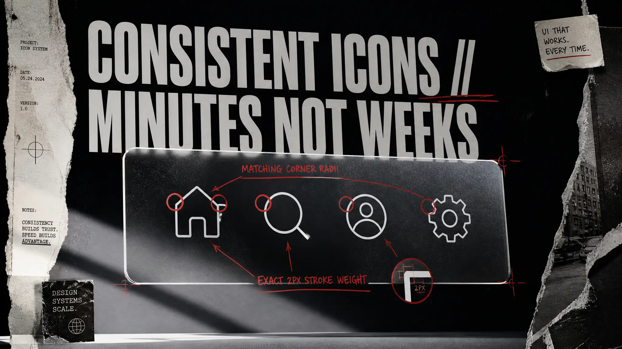 How to build a consistent icon set in minutes