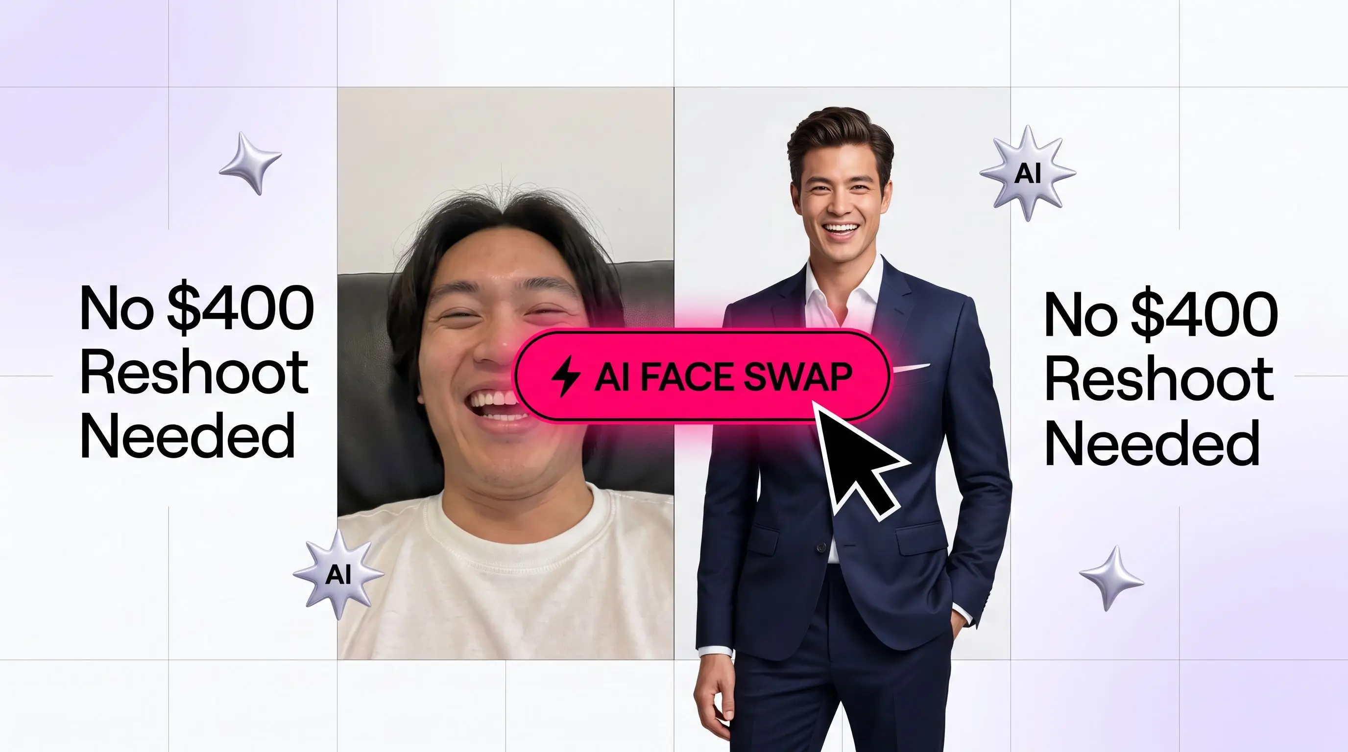 Magicshot video face swap