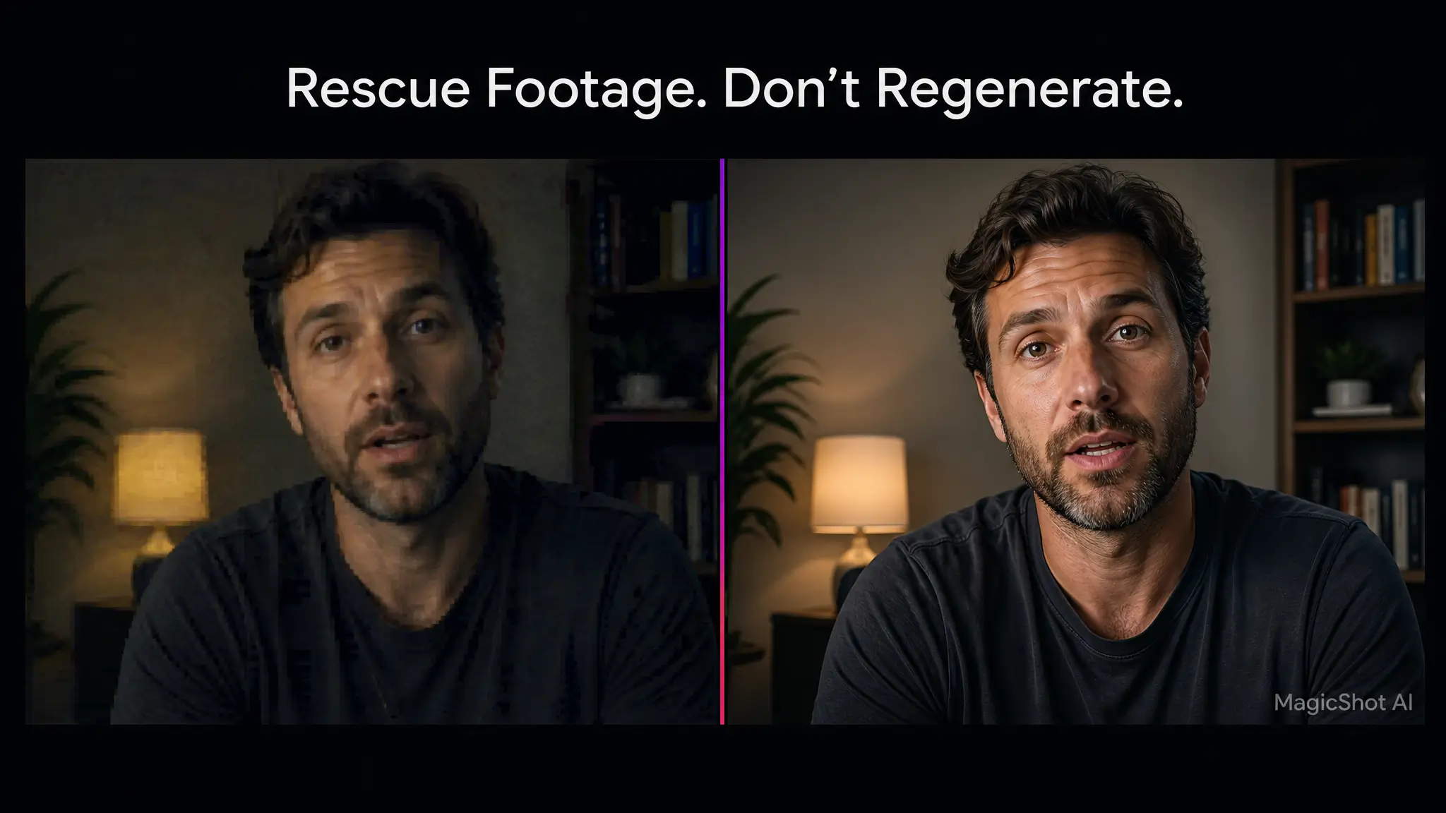 Rescue Footage With an AI Video Enhancer
