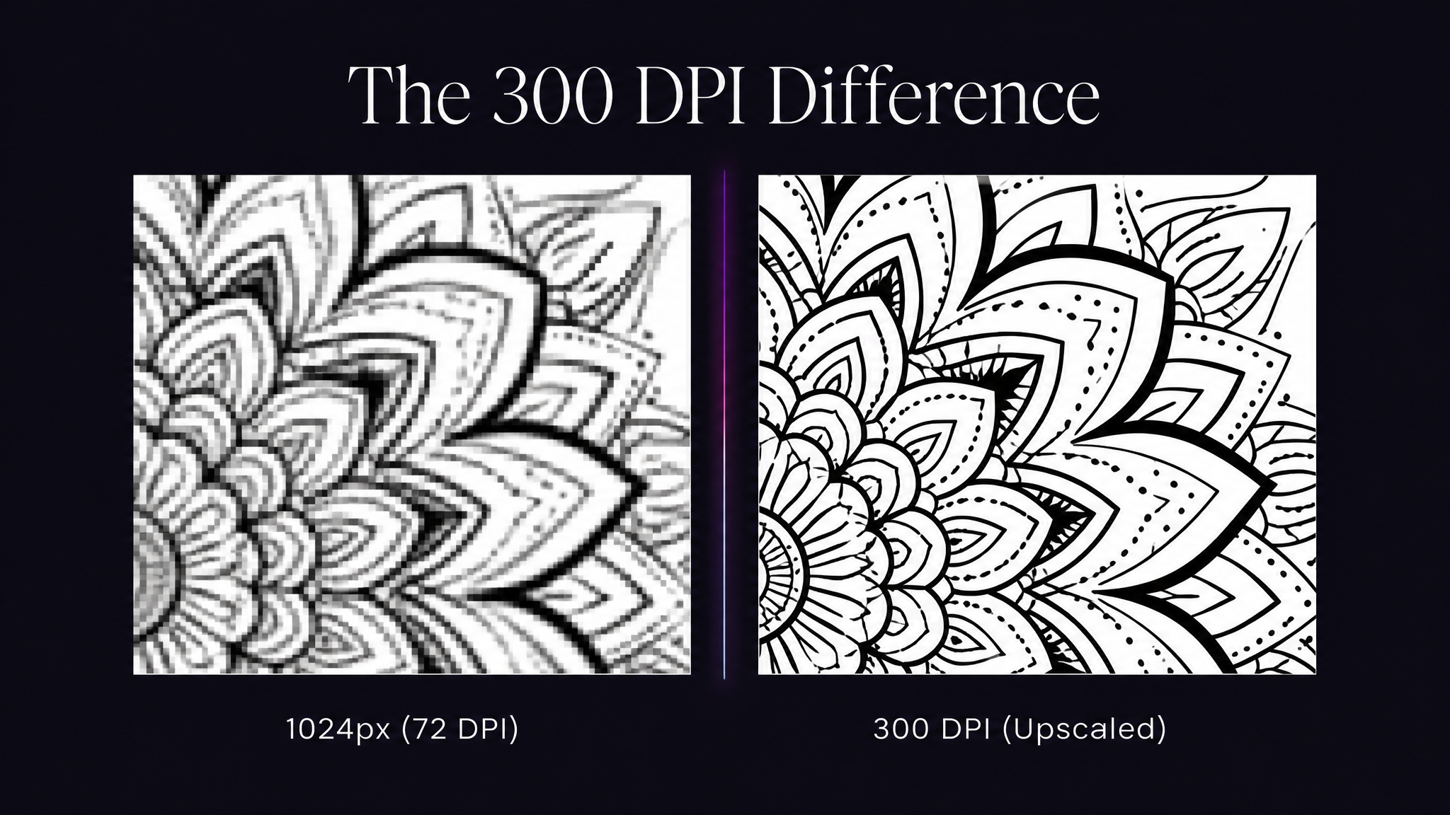 KDP wants interior images at 300 DPI