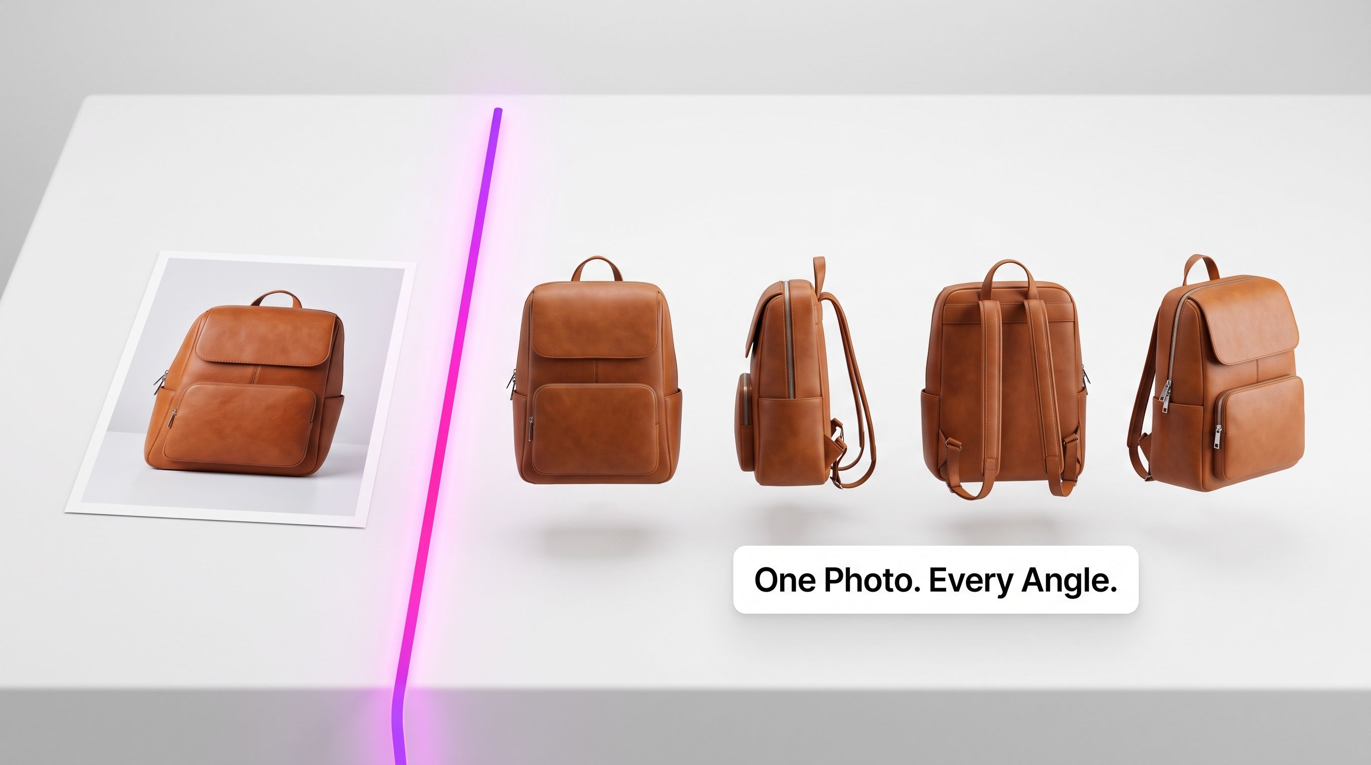 How to create multiple angles from one photo