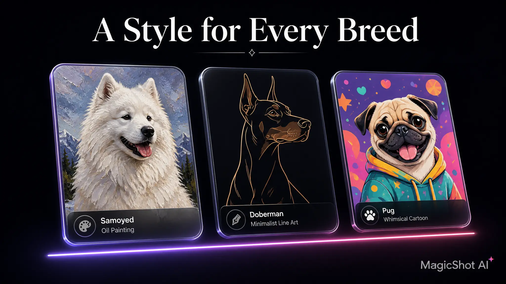 Choosing a Pet Portrait Style for Your Space