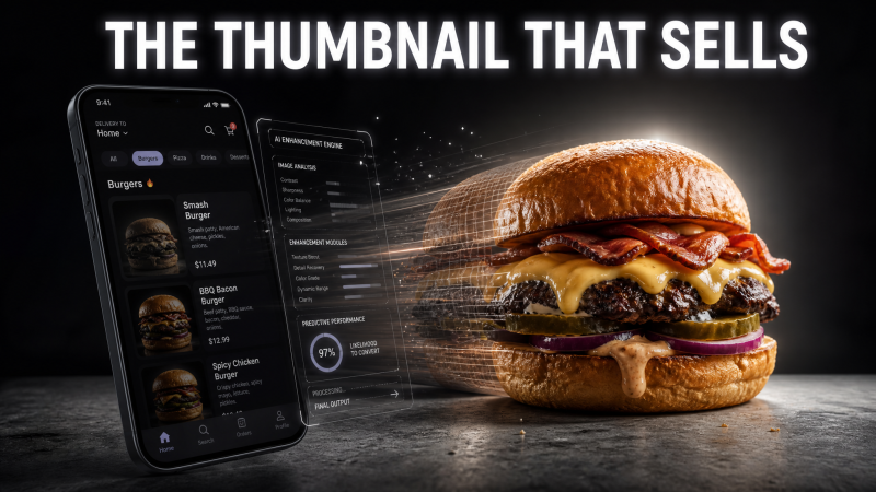 AI Food Photography for Restaurants, Cafés and Delivery Menus