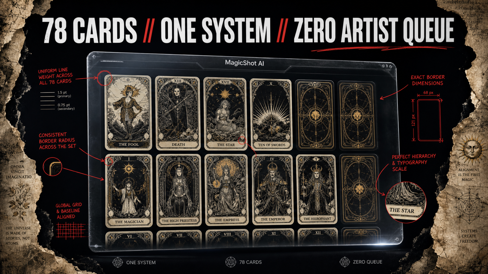 How to Make Your Own Tarot Cards with AI: Design a Full 78-Card Deck