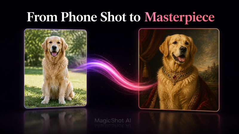 Dog AI Pet Portraits: Get a Photo Worth Framing