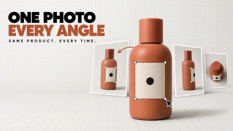 How to Get Every Angle of a Product Without a Reshoot