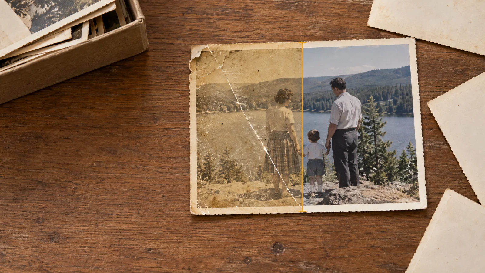 How to Restore Old, Damaged Photos With AI