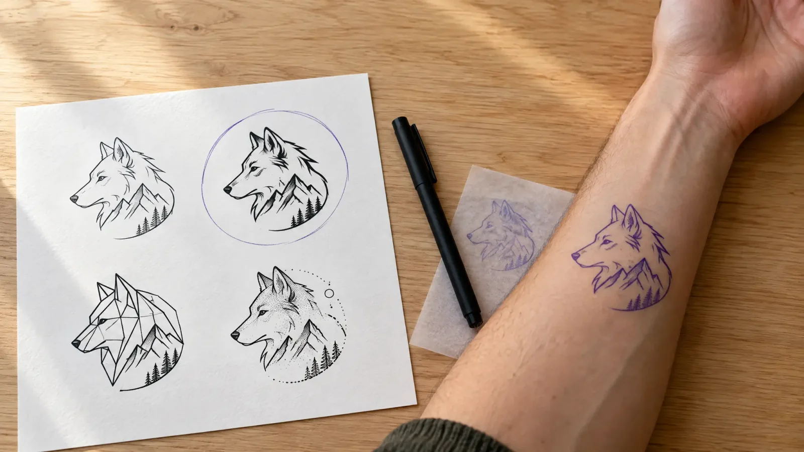 Tattoo Idea Generator: From a Vague Concept to a Ready Design