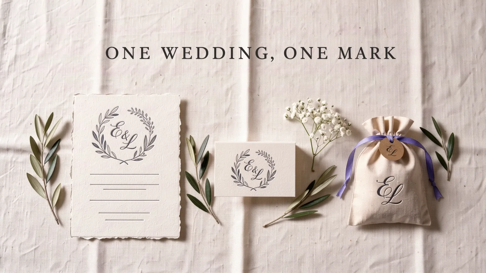 Wedding Logo and Monogram Ideas for Invitations and Signage