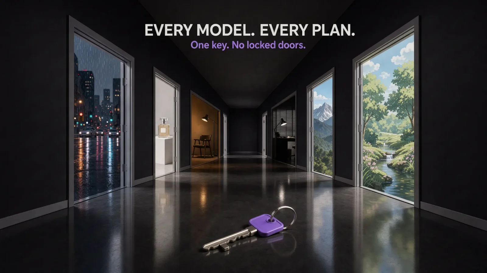Every AI Model on Every Plan: Why We Built It This Way