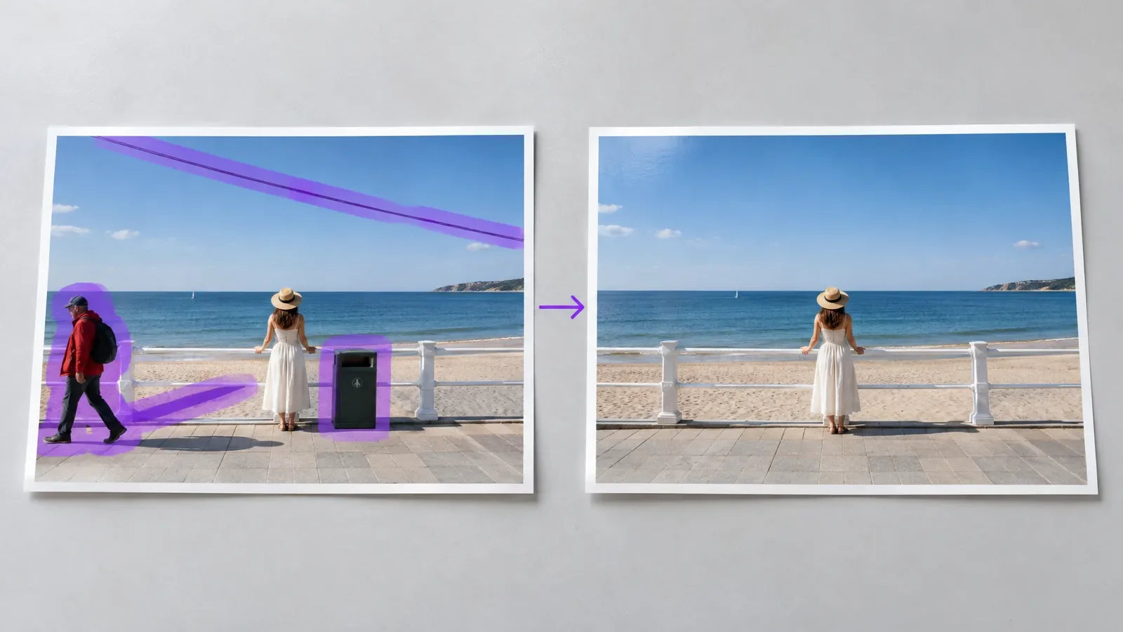 How to Remove an Object From a Photo With AI