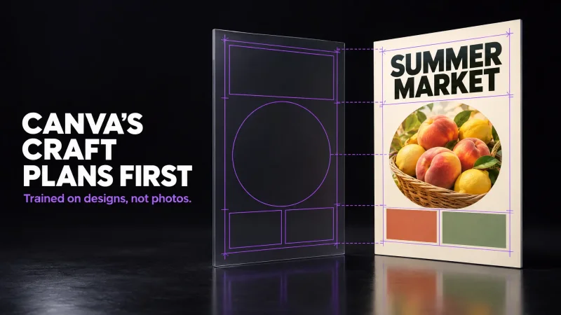 Canva Craft Is an Image Model Trained on Designs, Not Photos. Here Is Why That Matters