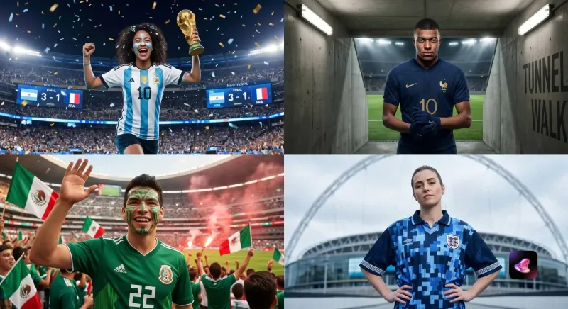 FIFA World Cup 2026 AI Avatars: Top Team Jersey Styles to Try