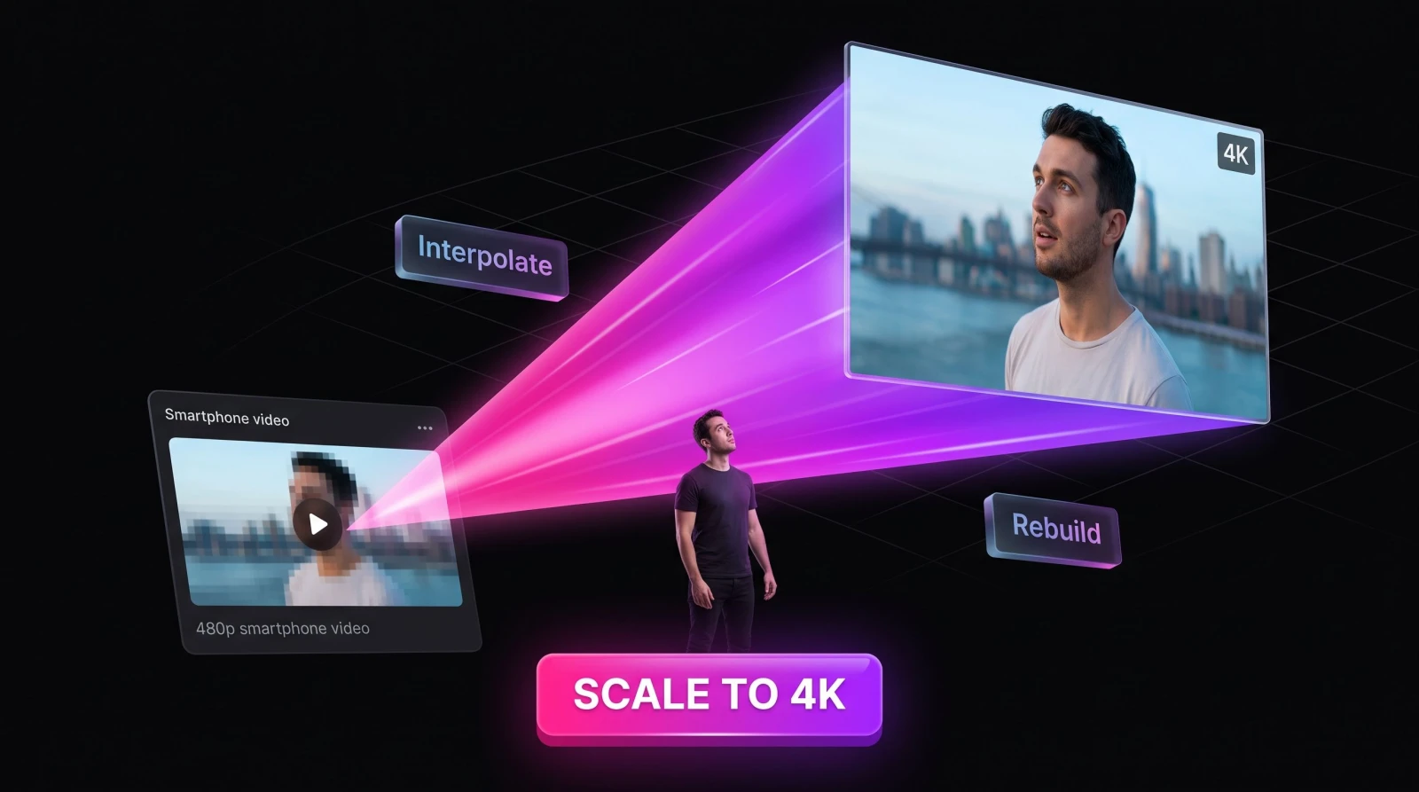 AI Video Upscaler: Turn Blurry Clips Into Sharp 4K Footage