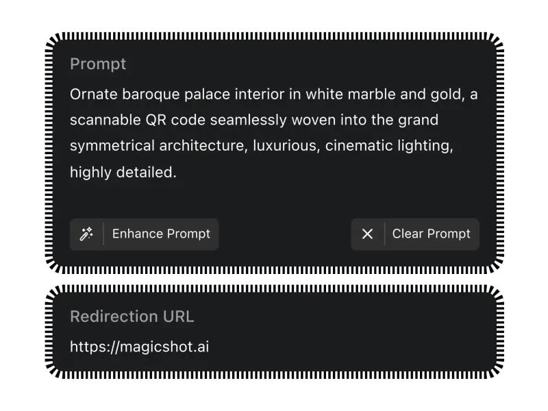 From simple text to — QR Code Generator