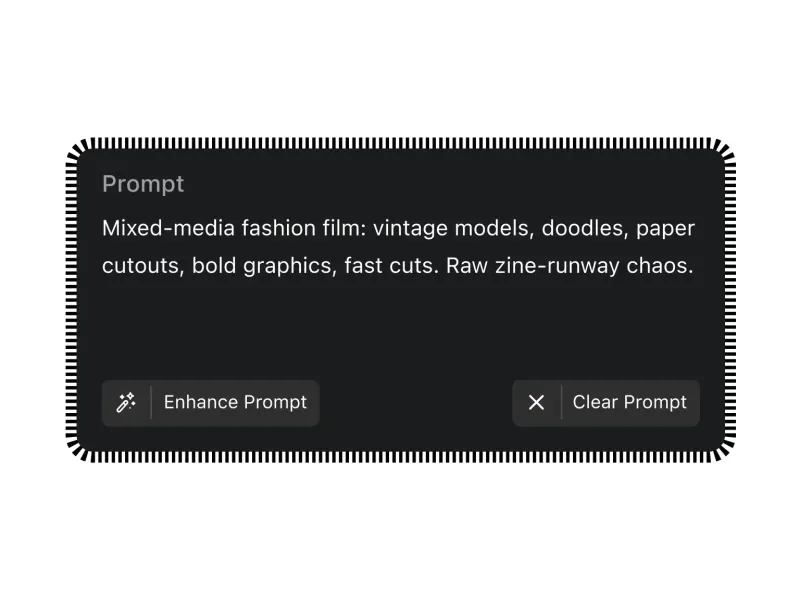 A single still photo — Text to Video
