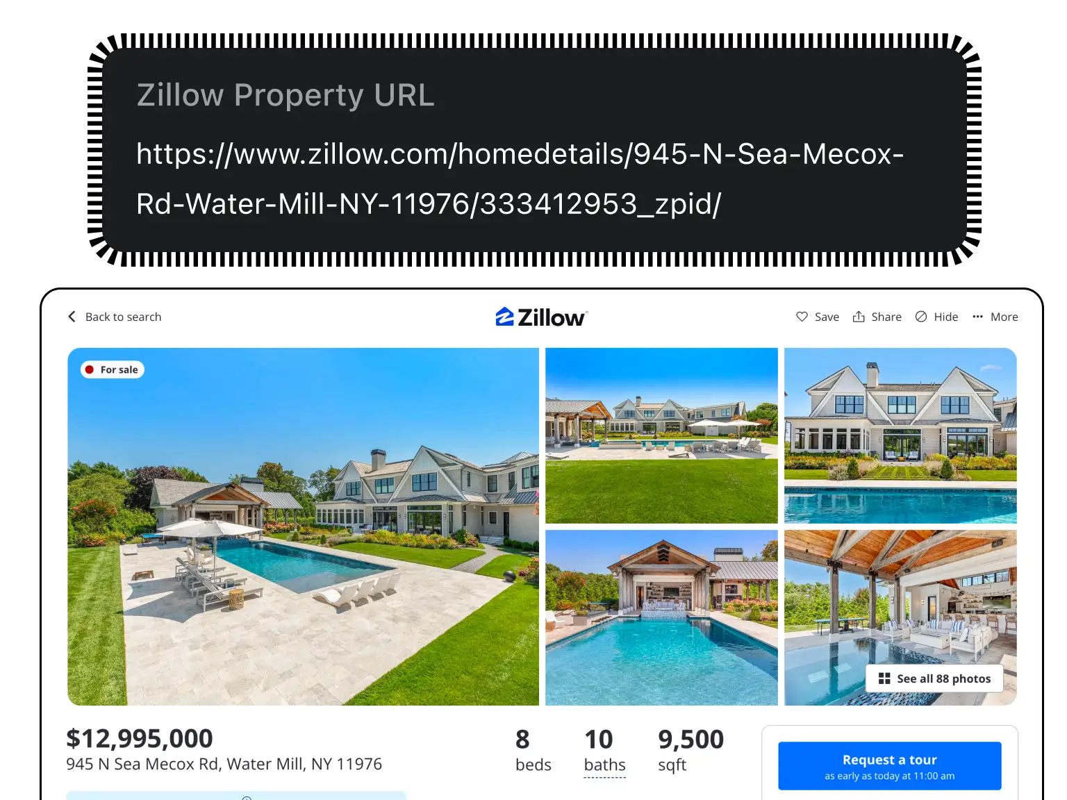 A single still photo — Real Estate Video Generator