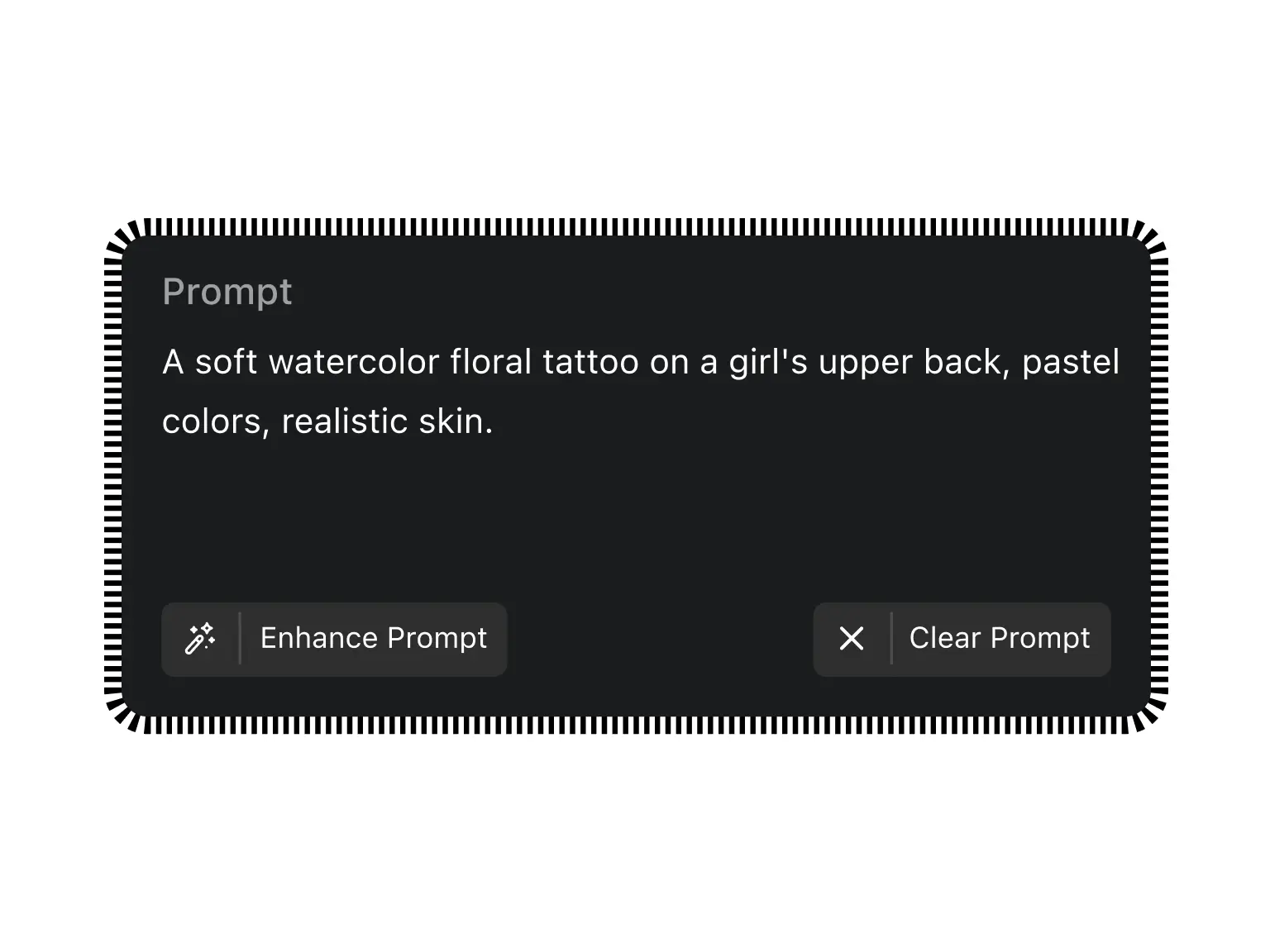 A few words — Tattoo Generator