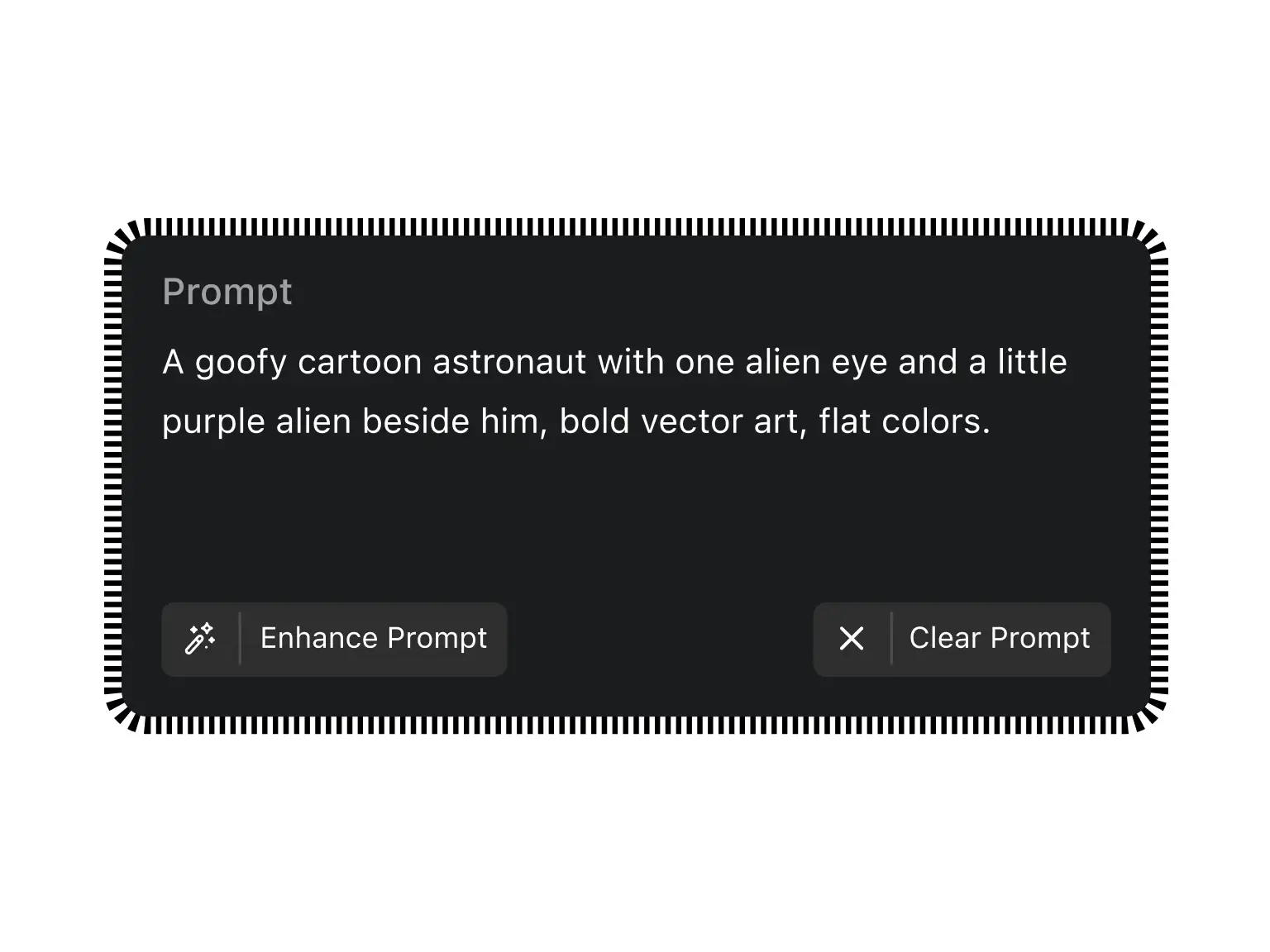 What you type — SVG Generator