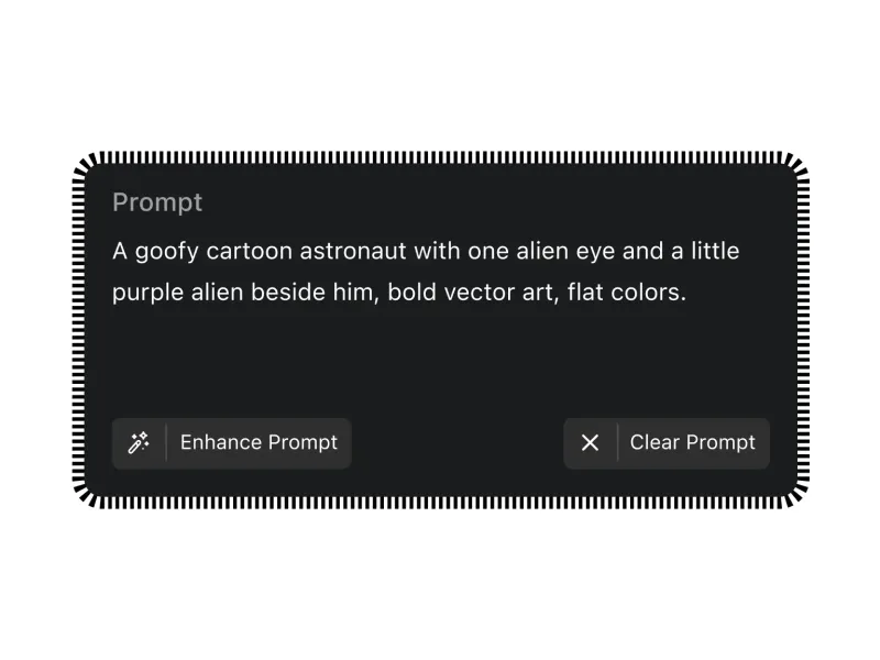 What you type — SVG Generator