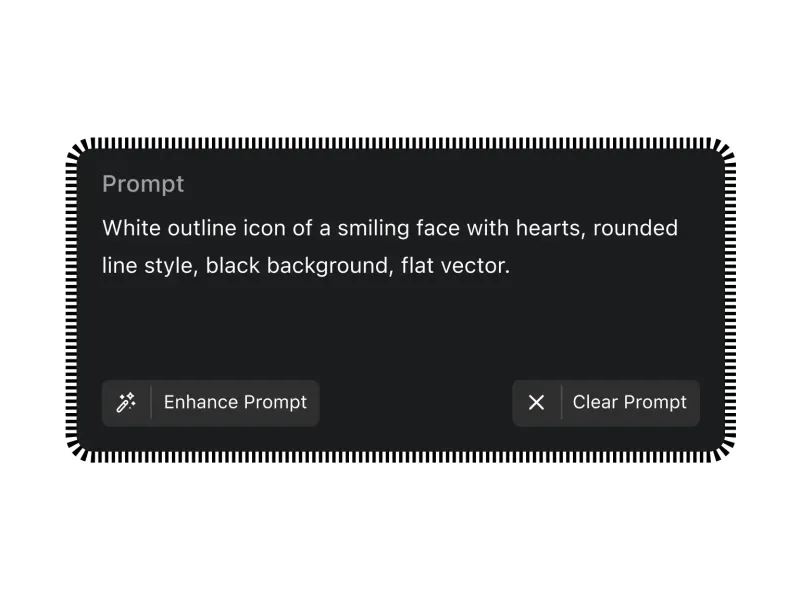A few words — Icon Generator