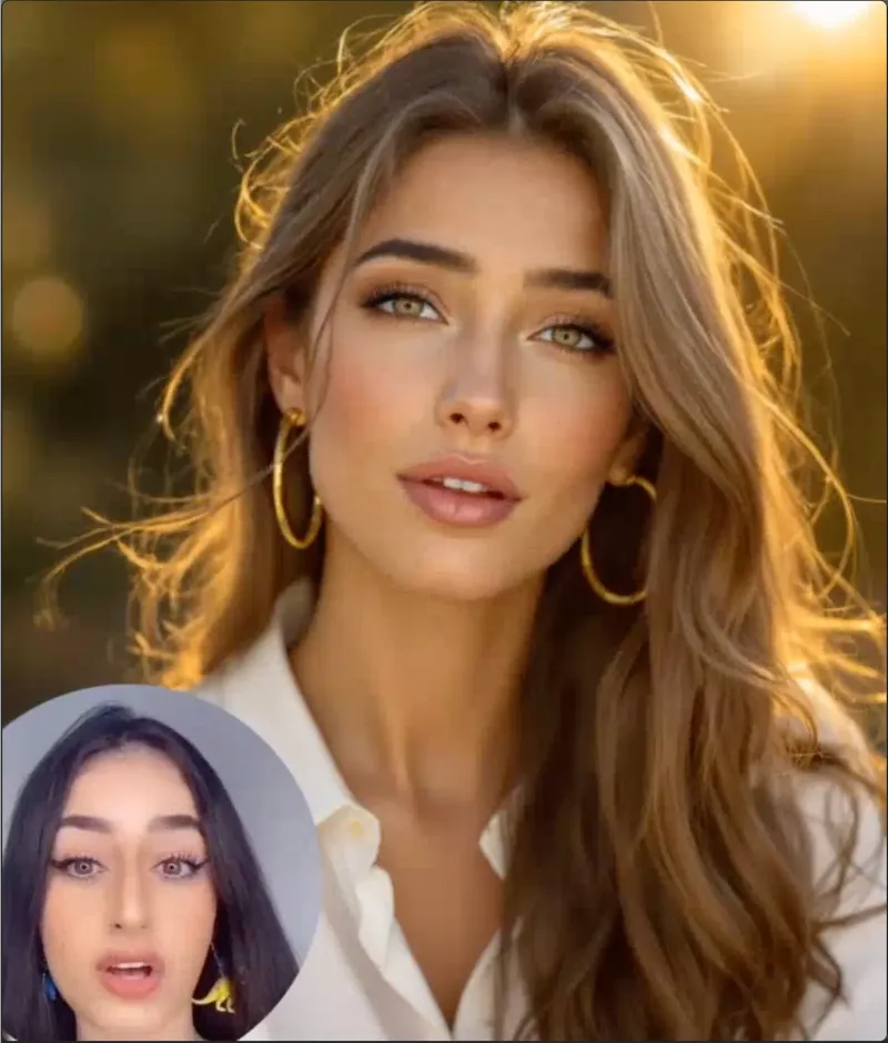 A single still photo — Face Mimic