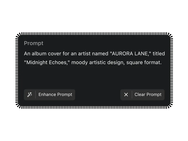 A few words — Album Cover Maker