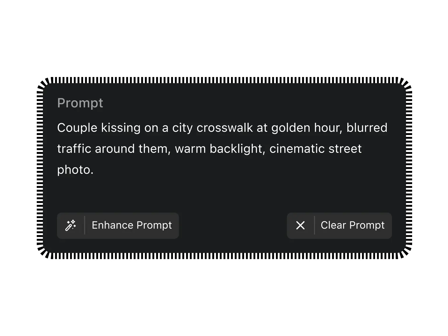 Type a few words — AI Art Generator