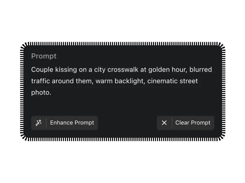 Type a few words — AI Art Generator