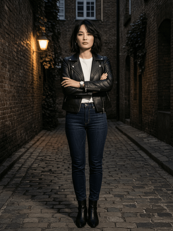 Leather Moto