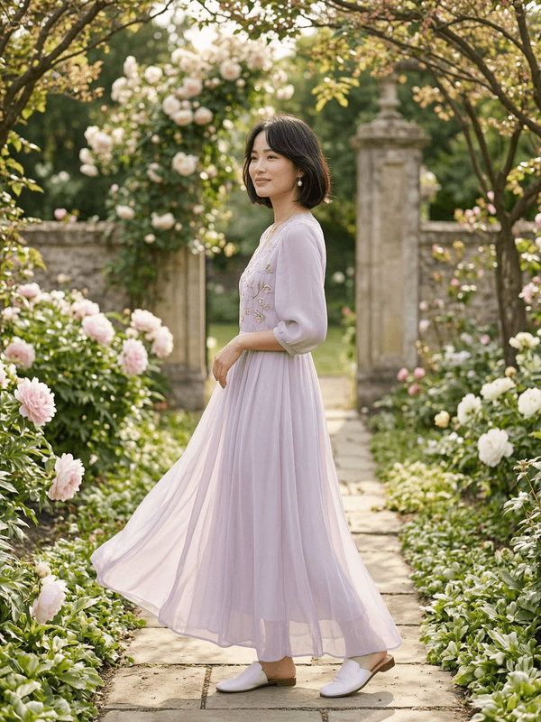 Chiffon Maxi Garden