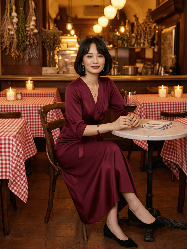 Wrap Dress Trattoria