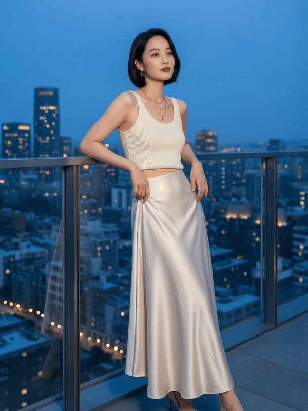 Maxi Skirt Crop Rooftop