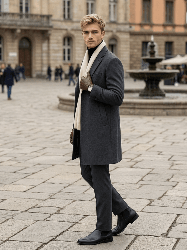 Wool Overcoat Plaza