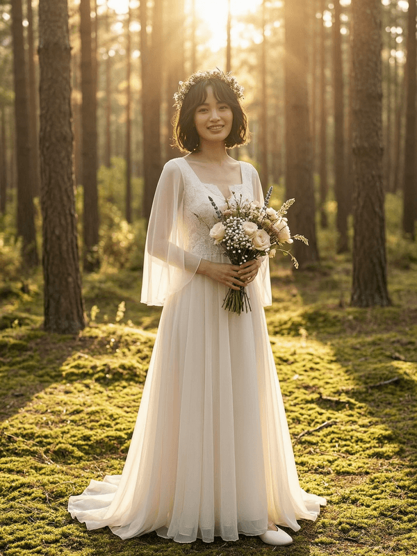 Forest Sunkissed Bride