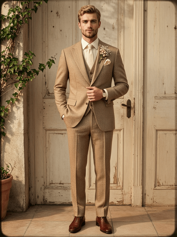 Vintage Film Groom