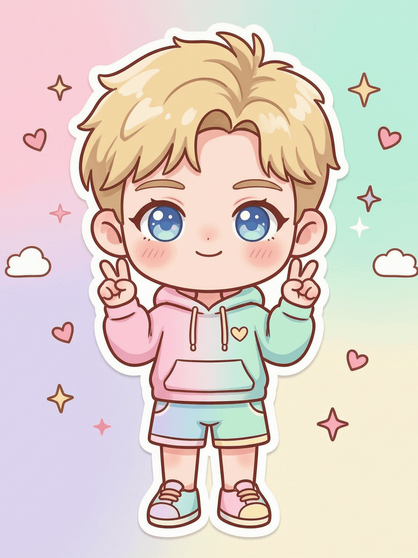 Kawaii Chibi Sticker