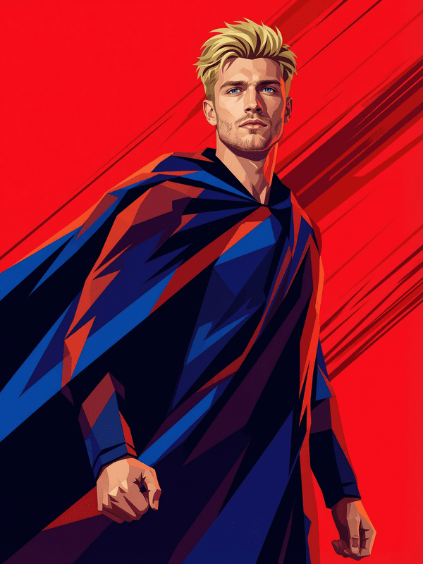 Vector Hero Illustration
