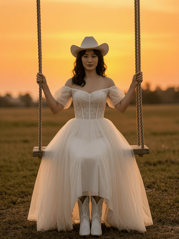 Sunset Cowgirl