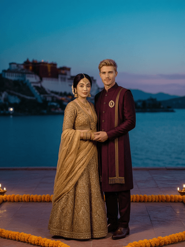 Udaipur Blue Hour Wedding
