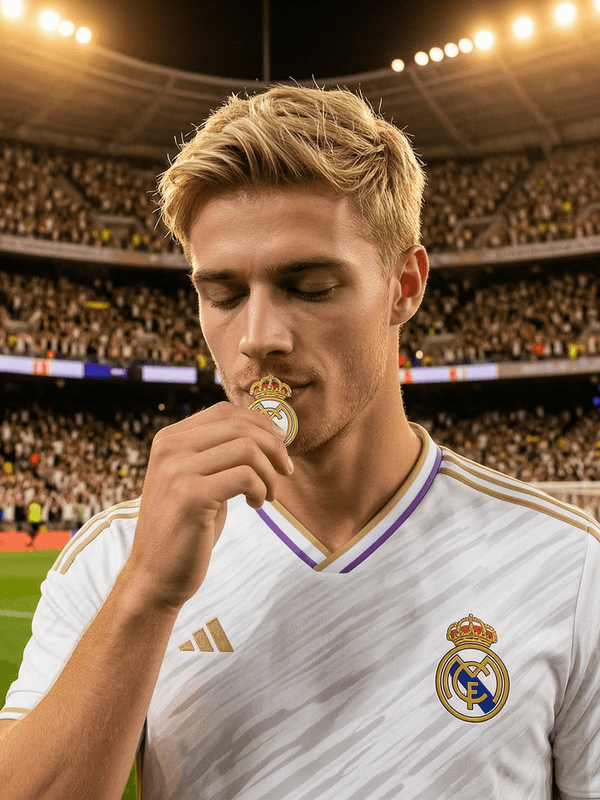 Real Madrid — Bernabéu Badge Kiss