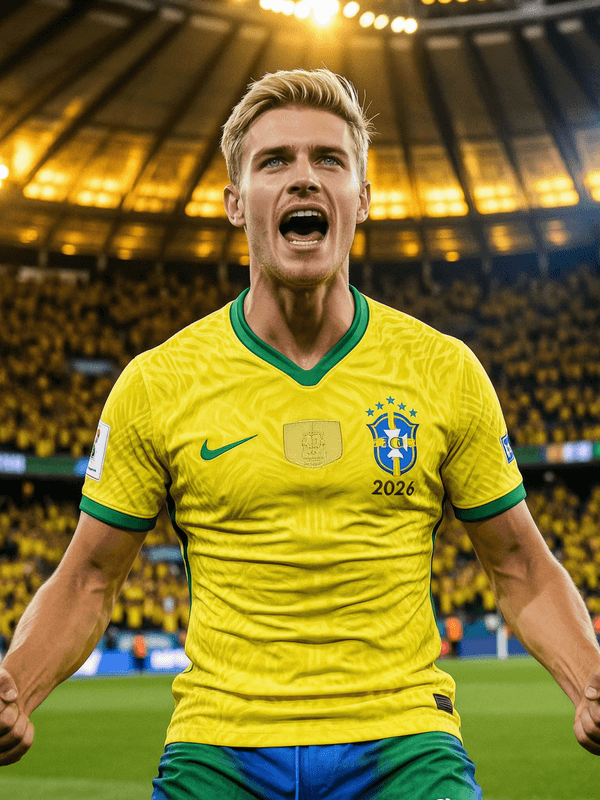 Brazil — Maracanã Knee Slide Roar