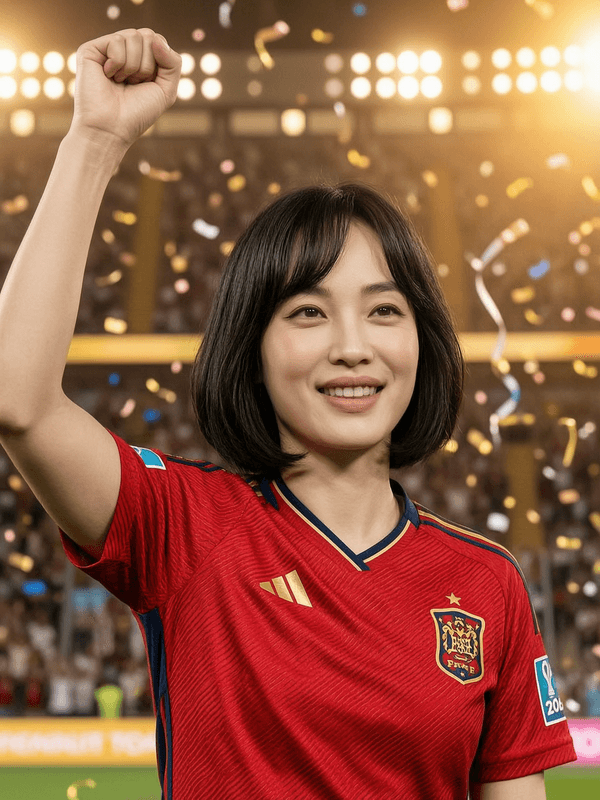 Spain — La Roja Champion's Arm Raise