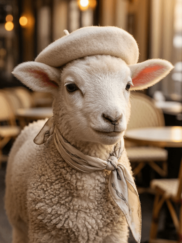 Café Beret & Scarf