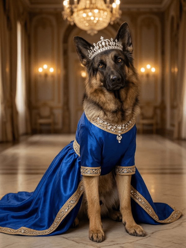 Queen's Tiara & Gown