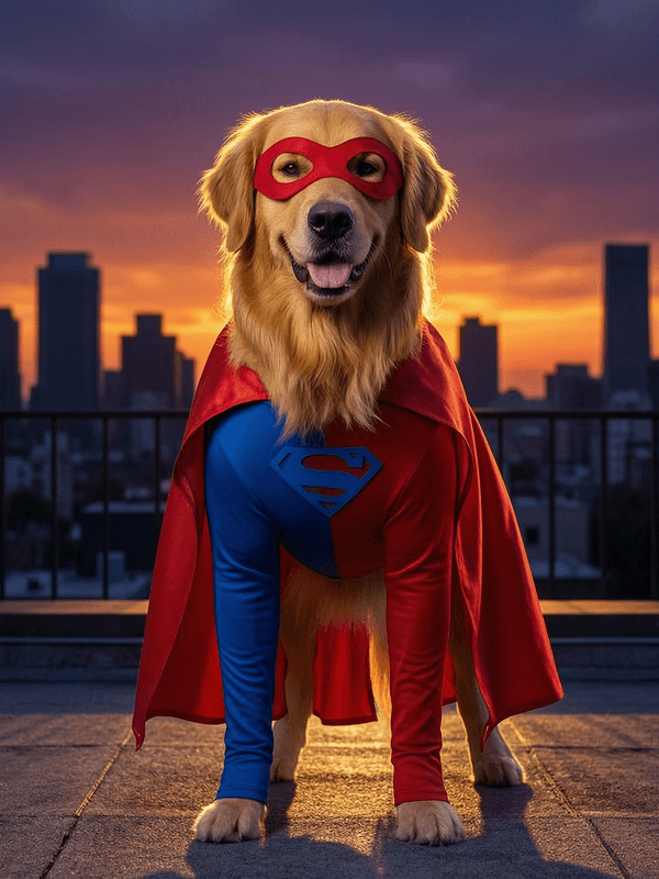 Caped Superhero