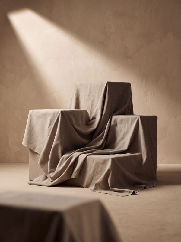 Draped Fabric Riser